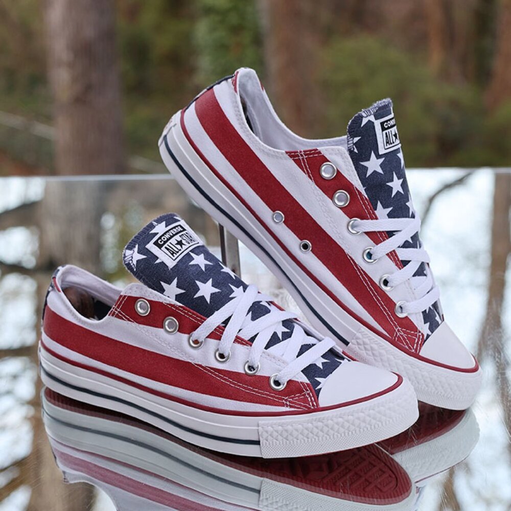 Converse Chuck Taylor All Star Low Americana - Picture 1 of 15